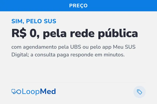 Existe consulta médica online grátis?